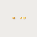 Petite Heart Studs