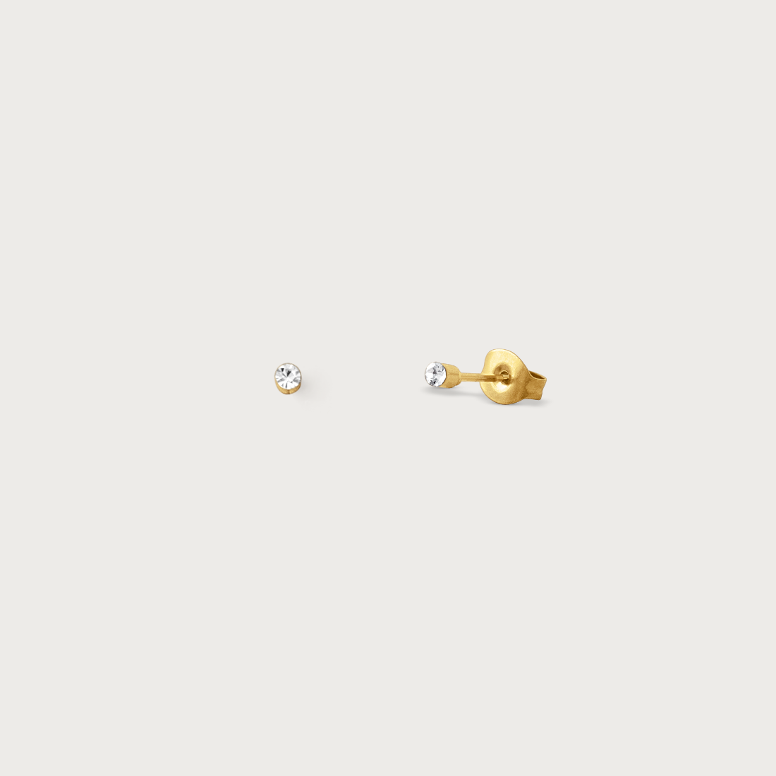 Crystal Dot Studs