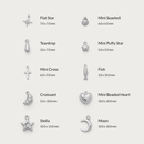 Mix & Match Charm Hoops