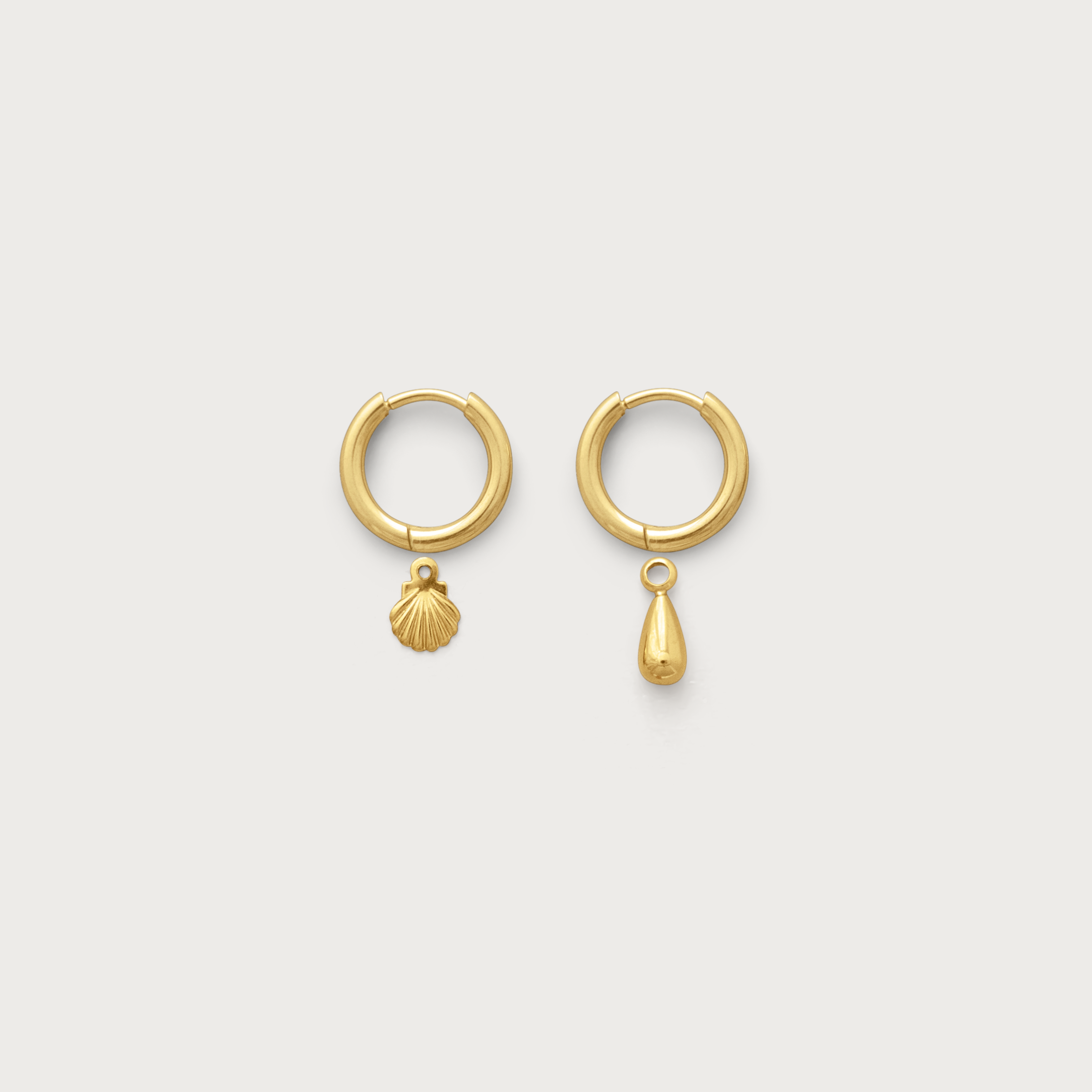 Mix & Match Charm Hoops