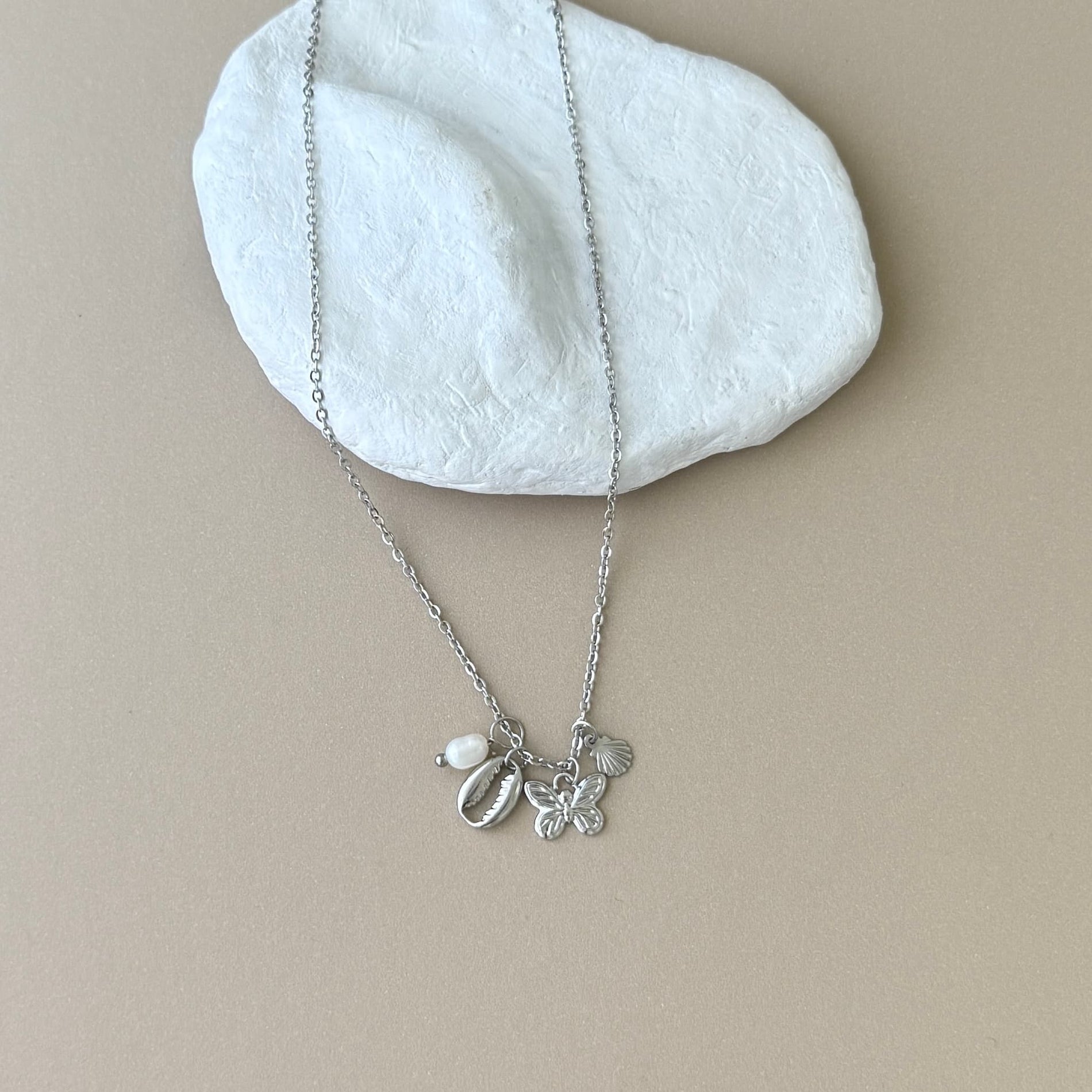 Sea Breeze Charm Necklace
