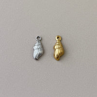 Spiral Seashell Charm
