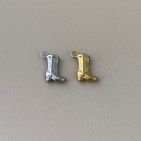 Western Boot Charm