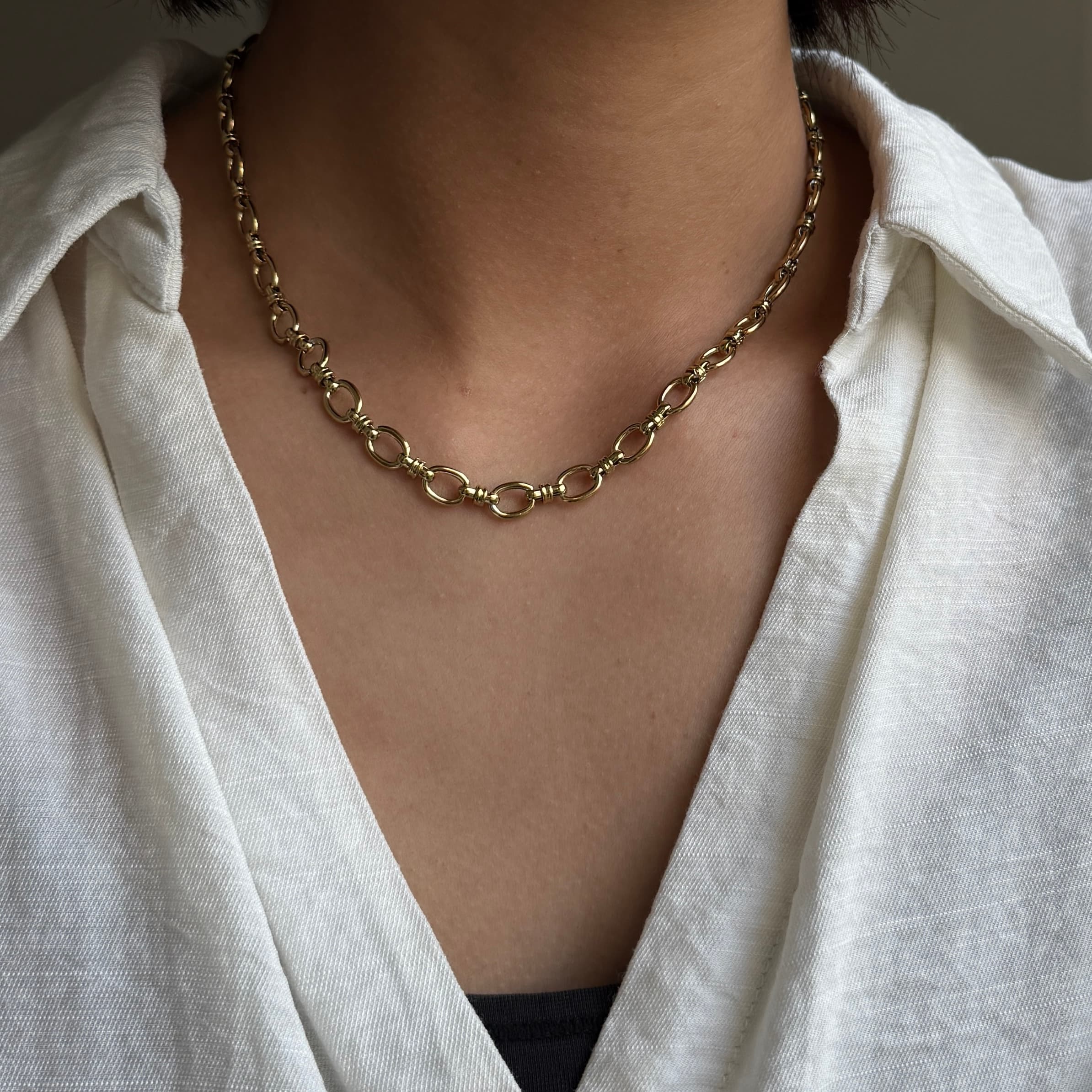 Bold Link Chain Necklace