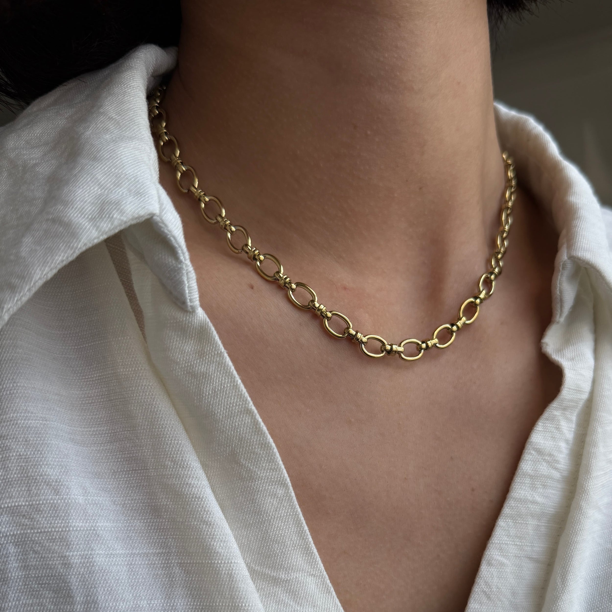 Bold Link Chain Necklace