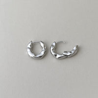 Crushed Form Hoops