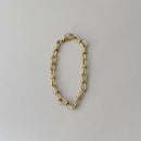 Knotted Link Chain Bracelet