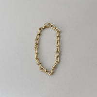 Knotted Link Chain Bracelet