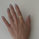 Scalloped Stacking Ring