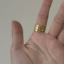 Molten Curve Ring
