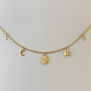 Tsuki Charm Necklace