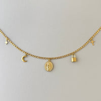 Tsuki Charm Necklace