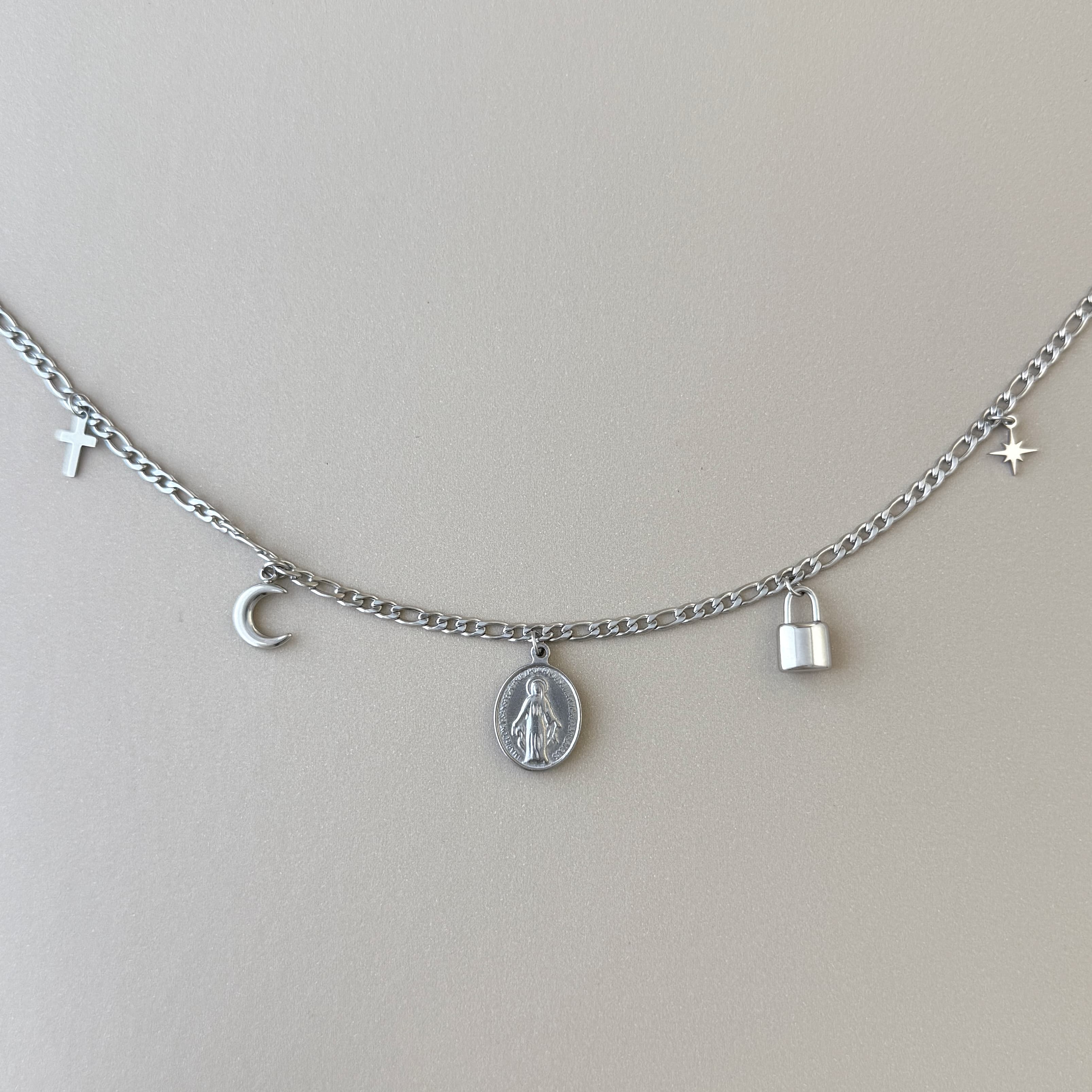 Tsuki Charm Necklace