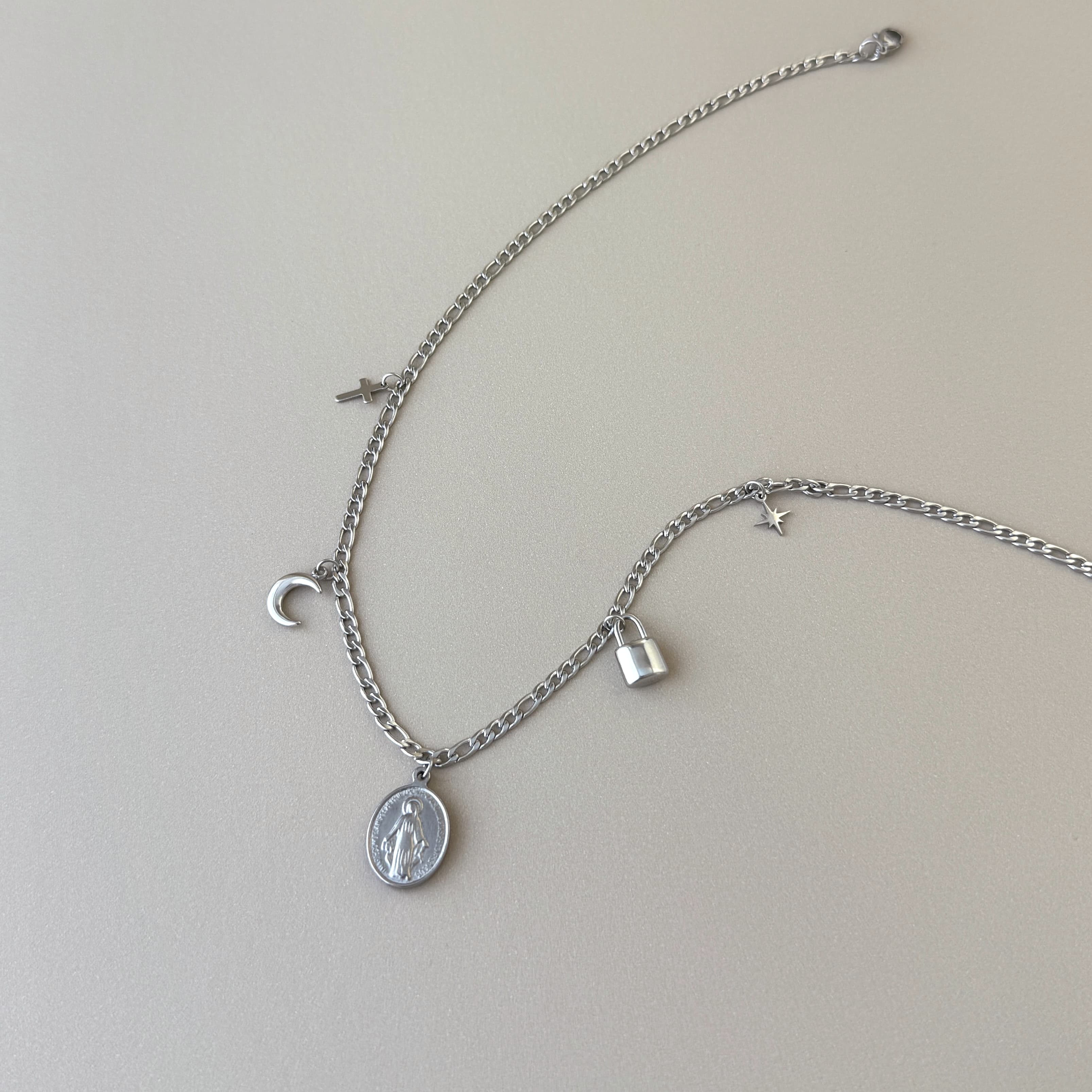 Tsuki Charm Necklace