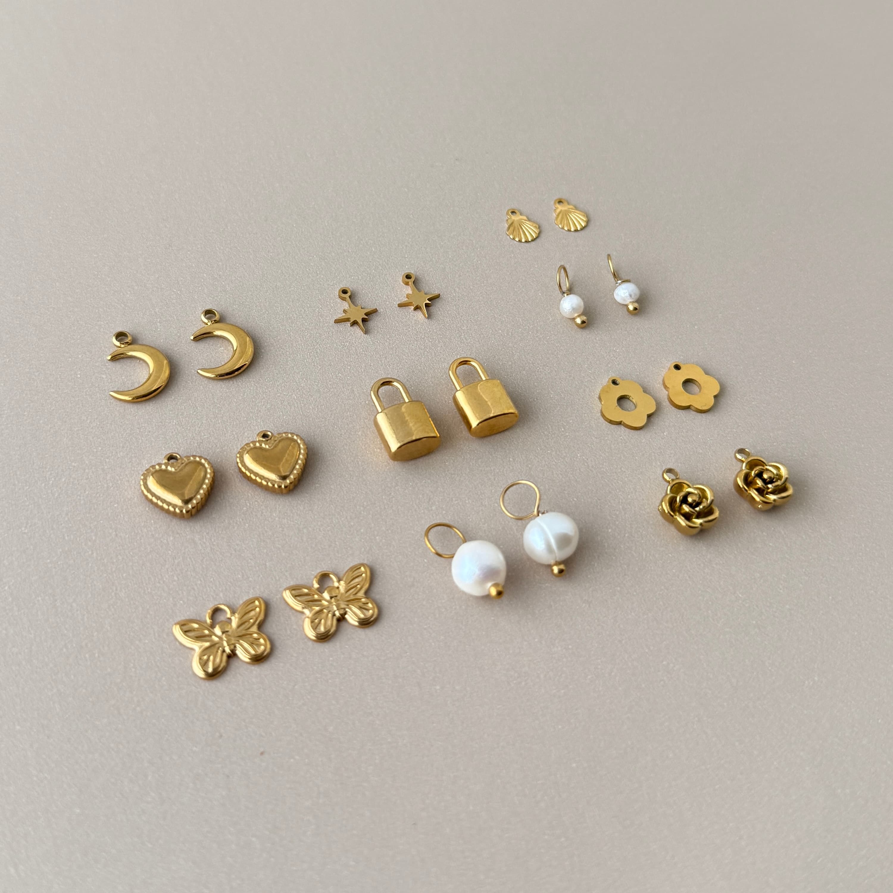 Charm Hoops