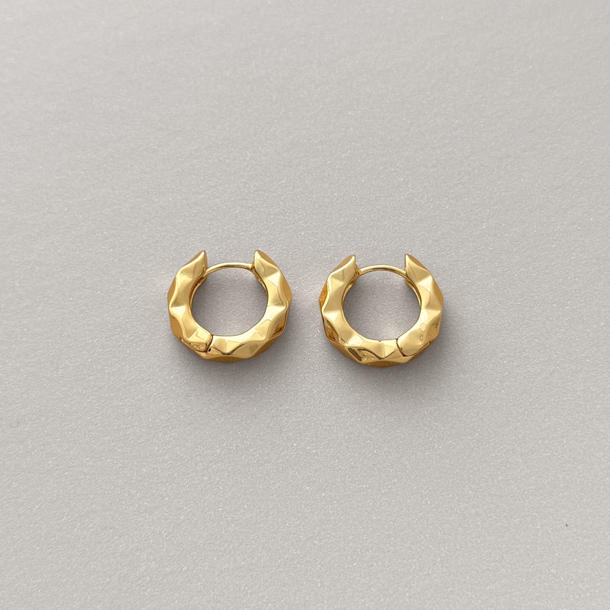 Crushed Form Hoops