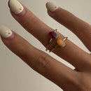 Petite Oval Adjustable Ring