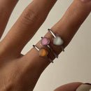 Petite Heart Adjustable Ring