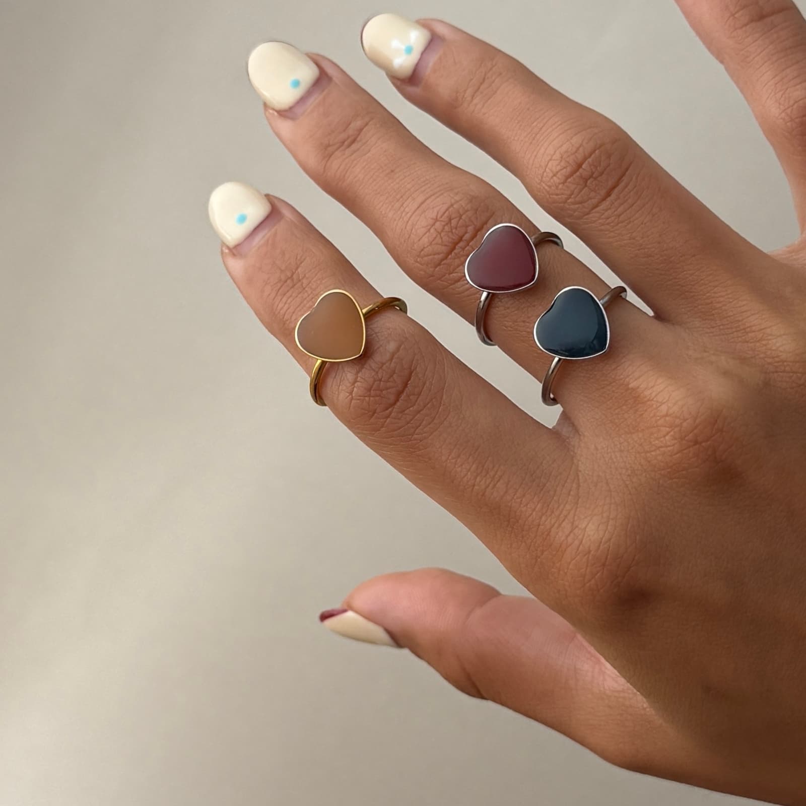Heart Adjustable Ring