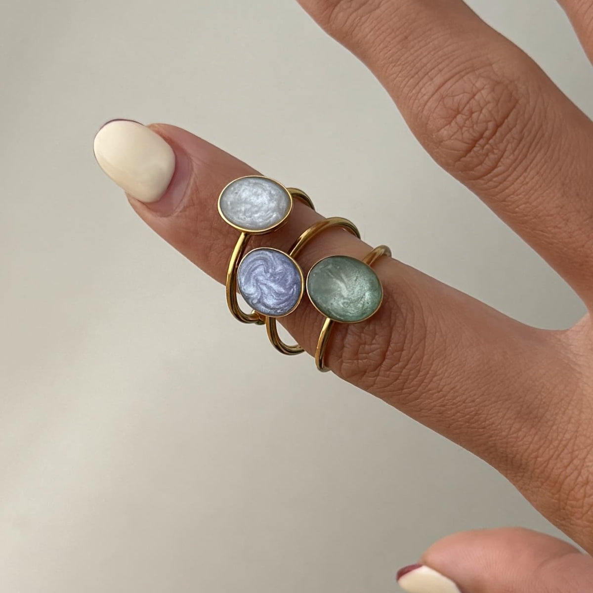 Oval Adjustable Ring