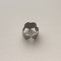 Ripple Heart Ring