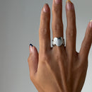 Ripple Heart Ring