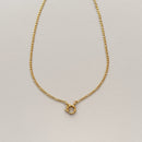 Figaro Clasp Necklace