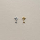 Martini Glass Charm