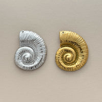 Spiral Shell Charm
