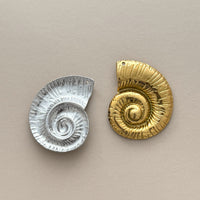 Spiral Shell Charm