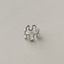 Waveform Band Ring