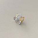 Duo Star Band Ring