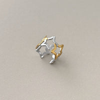 Duo Star Band Ring