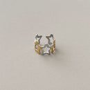 Duo Star Band Ring