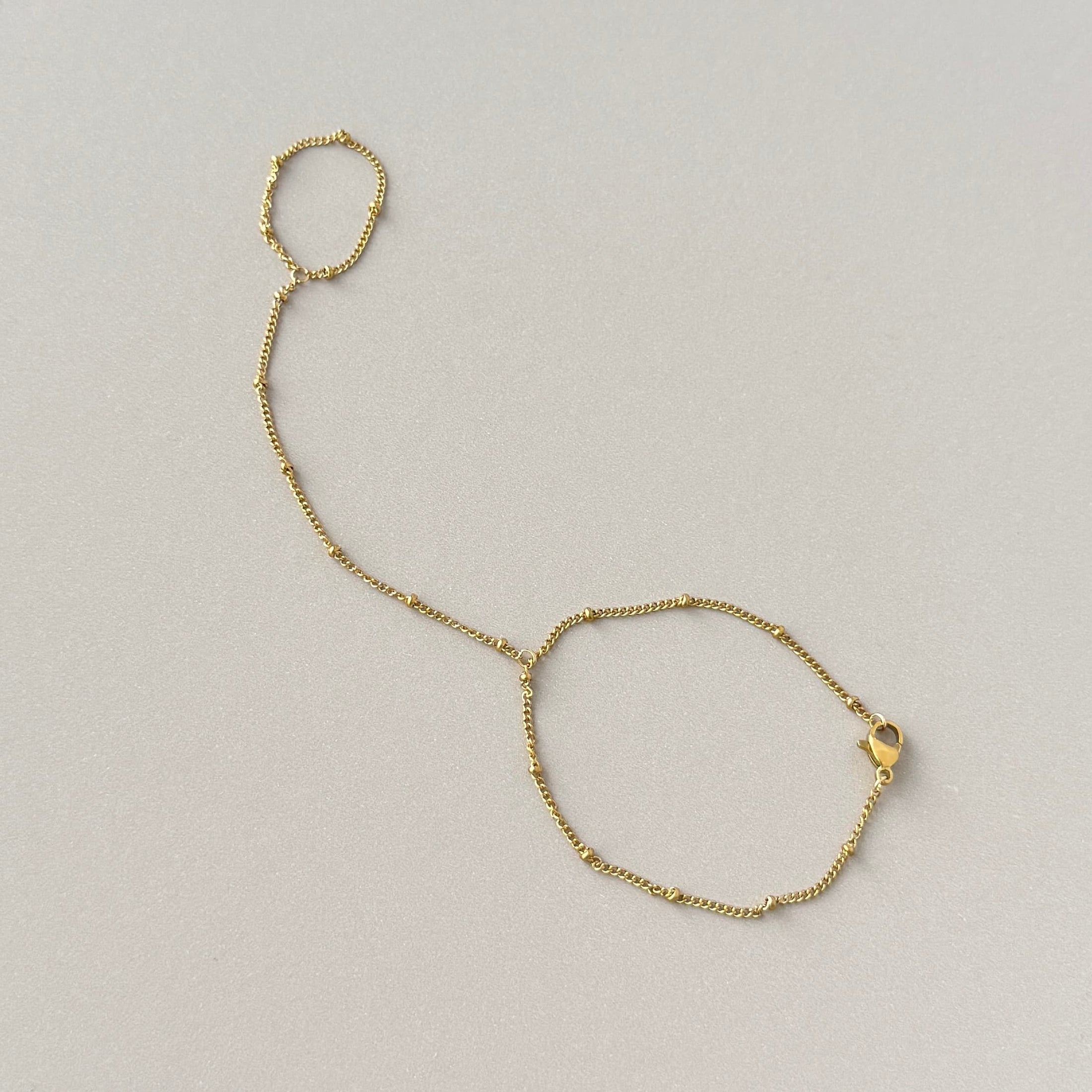 Dainty Hand Gold Chain