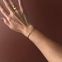 Plain Cuff Bracelet
