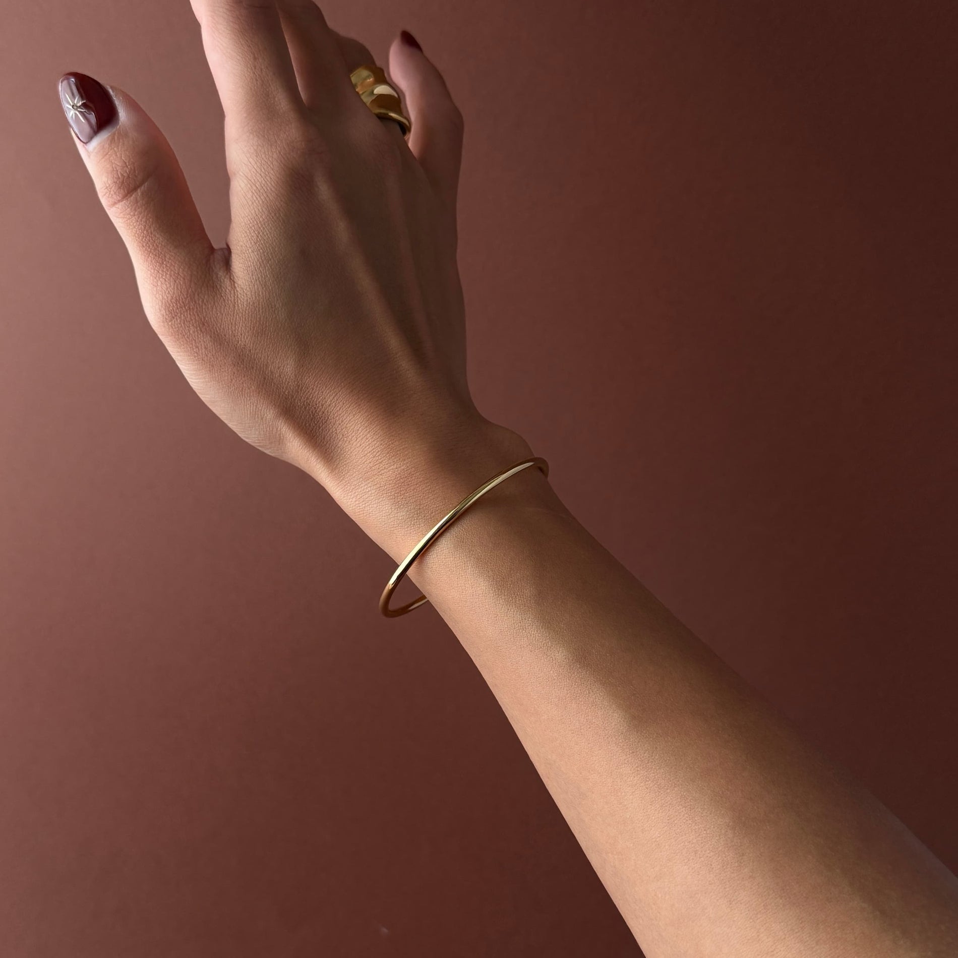 Plain Cuff Bracelet