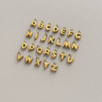 Bubble Letter Charm
