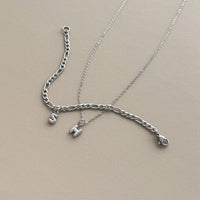 Bubble Letter Charm