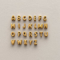 Bubble Initial Letter Necklace