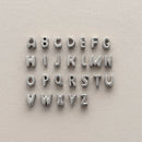 Bubble Initial Letter Necklace