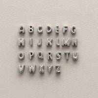 Bubble Initial Letter Necklace
