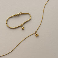 Bubble Letter Charm