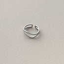Twin Wave Ring
