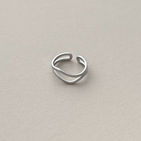 Twin Wave Ring