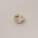 Twin Wave Ring