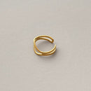 Twin Wave Ring