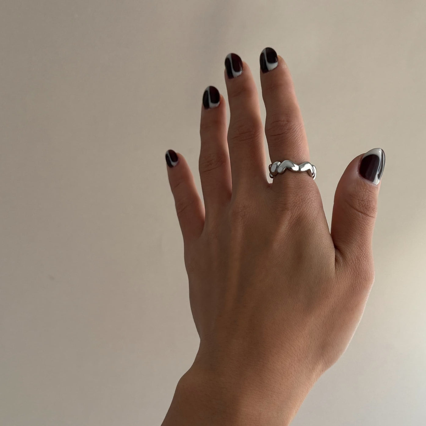 Linked Heart Ring