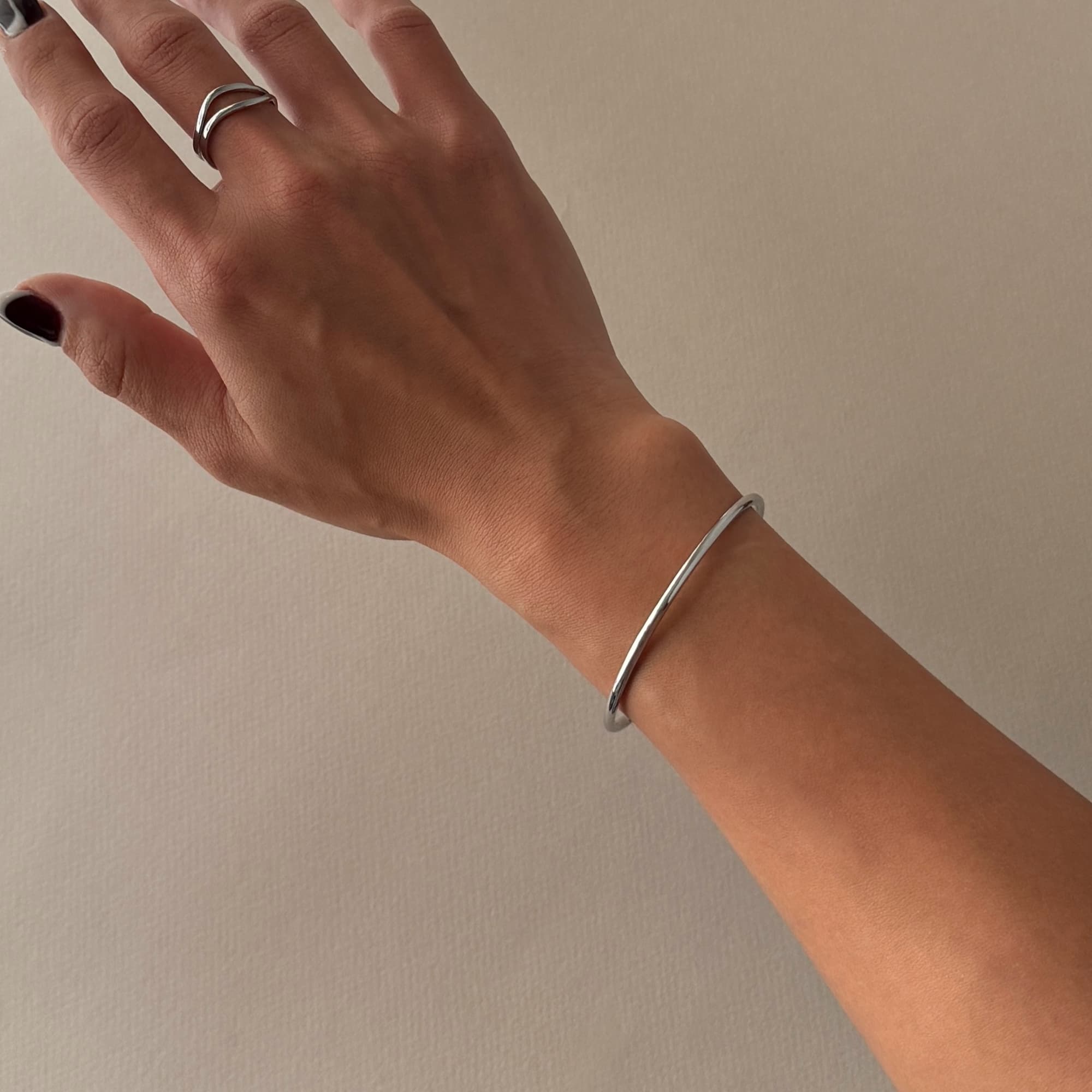 Plain Cuff Bracelet
