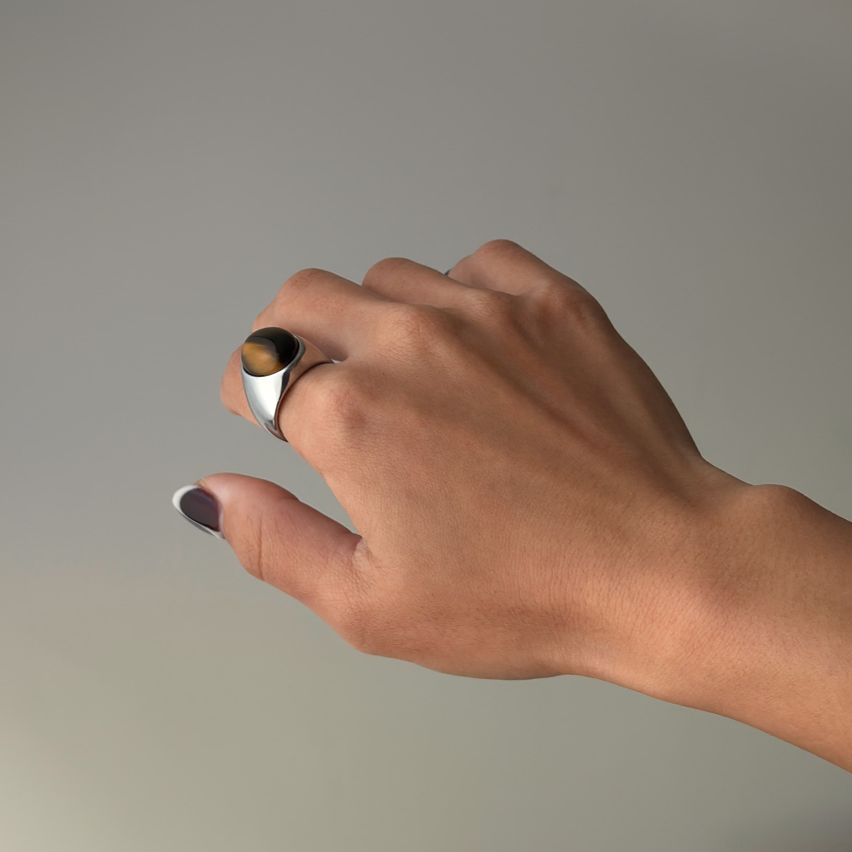 Tiger's Eye Ring